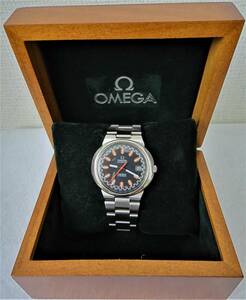 即決！美品　希少品 レア デッドストック ベルト新品 OMEGA　DYNAMIC　Geneve　オメガ　ダイナミックジュネーブ グランプリ ポルシェ