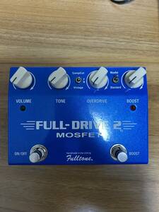 Fulltone Full-Drive 2 (MOSFET) Fullldrive フルトーンオーバードライブ フルドライブ エフェクター 9VACアダプタセット