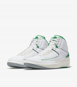 NIKE AIR JORDAN 2 RETRO DR8884-103 エア ジョーダン 白×緑 US9.5