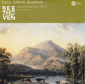 [CD/Warner]ベートーヴェン:弦楽四重奏曲第15&16番/アルテミス四重奏団 1998-2011