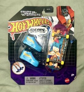 Hot Wheels Skate Transformers Starscream Fingerboard New! 海外 即決