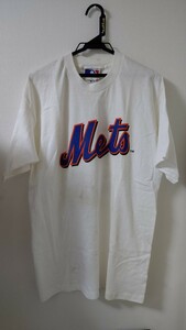 長期保管品 MLB METS 2000年 日本公式戦記念Tシャツ L