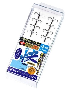 がまかつ☆ワンデイパック G-HARD V2 快4本錨 6.5号