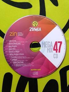 ZUMBA　ズンバ　MEGAMIX47　メガミックス47　CD　インストラクター専用