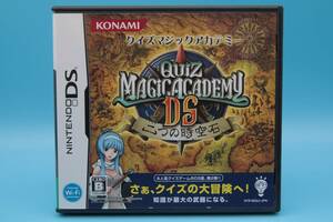 DS クイズマジックアカデミーＤＳ　二つの時空石 Quiz Magic Academy DS two of the space-time stone Nintendo Ds Japan　327