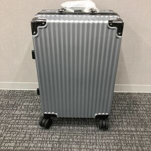 キャリーケース スーツケース 機内持ち込み 40L キャリーバッグ シルバー