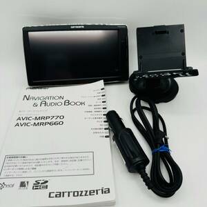 【美品】カロッツェリア　楽ナビ ポータブルナビ　AVIC-MRP770