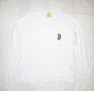 HUF L/S Tee XL / ハフ ロングスリーブ Tシャツ XL 新品 ホワイト
