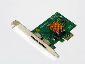 [SATA2/eSATA/2port PCI-E接続] BUFFALO IFC-PCIE2ES SiliconImage Sil3132 [Windows7,8,10 32/64bit動作]