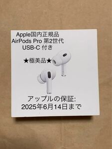 【2025年Apple保証] 動作品◆純正◆Apple AirPods Pro 第2世代 USB-C★エアポッズ プロ 第二世代 充電器 ケース MTJV3J/A A2968＿_Ｃ1