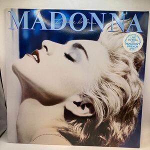 再生良好 US盤 LP MADONNA マドンナ TRUE BLUE オリジナル 初期プレス Future Disc刻印