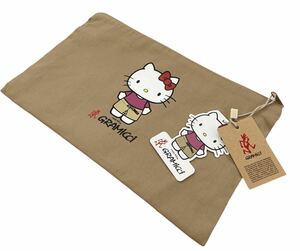 GRAMICCI×HELLO KITTY グラミチ/キティ ポーチ CHINO 未使用品★