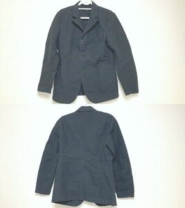 送料無料 ■ ENGINEERED GARMENTS NEW YORK コート ジャケット Sサイズ エンジニアードガーメンツ アメリカ製 綿100 ブラック