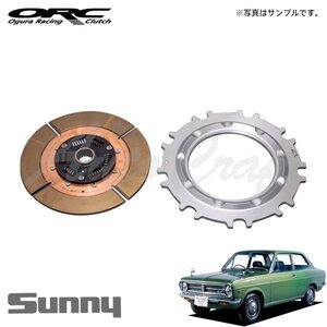 ORC オーバーホールキット 209 シングル プッシュ式 ダンパー付 標準音 SE付 サニー B110 S45.1～S48.4 A12 1.2L