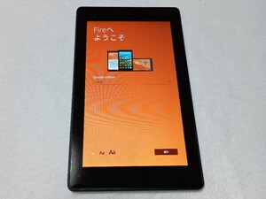 ジャンク　タブレット　Fire7 第7世代 Amazon 初期化済み　　　　匿名発送　送料込み