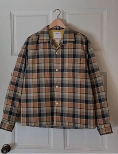 visvim KEEPEE CHECK COTTON JKT ベージュ