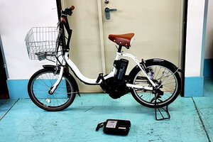 17年度モデル YAMAHA PAS CITY-C PA20CC 電動アシスト自転車 20インチ 3段変速 軽量 コンパクト (送料0円で無い・別途発生します) 55792Y