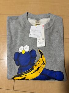 UNIQLO ユニクロ　カウズ　KAWS スエットシャツ　XL 未使用