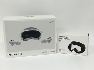 K10-078-093【美品/送料無料】PICO 4 Ultra 256GB 一体型VRヘッドセット Motion Tracker対応 VR Chat MR　※右側コントローラー接続不能