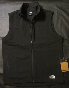 本物正規◆ノースフェイス◆ソフトシェル ベスト NEW CASTLE ROCK VEST■黒■M■新品■アメリカ限定/KX7/WINDWALL THE NORTH FACE