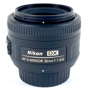 ニコン Nikon AF-S DX NIKKOR 35mm F1.8G 一眼カメラ用レンズ（オートフォーカス） 【中古】