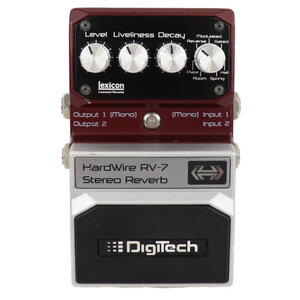 【中古】 リバーブ エフェクター DigiTech HardWire RV-7 Stereo Reverb デジテック ギターエフェクター