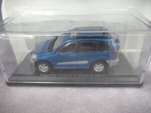 未開封 アシェット ニッサン ラヴフォー Nissan RAV4 5-Doors (2001) 国産名車コレクション 1/43 ミニカー