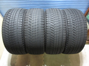 ★2021年式　225/55R17 97Q　ブリヂストン　BLIZZAK VRX3　225/55/17　残溝8ｍｍ　スタッドレスタイヤ　4本セット