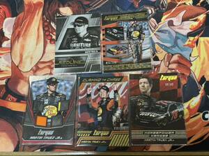 Panini TORQUE Redline Racing MARTIN TRUEX JR. レリック シリアル カード 5枚セット NASCAR ナスカー Race-Used Tire Metal Firesuit