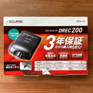 未使用　ECLIPSE ドライブレコーダー DREC 200 富士通