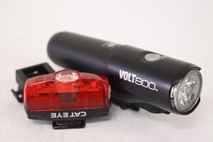 ●CATEYE キャットアイ VOLT 800／RAPID MINI USB充電式 前後ライトセット