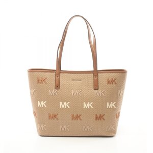 マイケルコース CARTER ブランドオフ Michael Kors レザー トートバッグ ストロー 中古 レディース