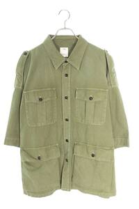 ビズビム VISVIM MARSWELL SHIRT S/S 0123105011009 サイズ:5 マーシャル半袖シャツ 中古 BS99