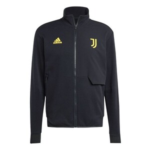 ・スピード発送 adidas(アディダス) ユベントス JUV 2023-24 アンセムジャケット DLR41(BLACK)ＸＬ