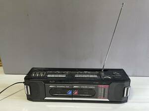 A＆D AKAI TA-56W　ラジカセ レトロ ラジオ カセットレコーダー