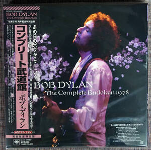 BOB DYLAN : THE COMPLETE BUDOKAN 1978 (4CD-BOX)国内盤・未開封新品　ポストカード付　日本武道館