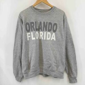 PACIFIC&Co. ビンテージ 90s 00s オーランド フロリダ ORLANDO FLORIDA カレッジ スウェット M トレーナー メンズ 霜降り 杢グレー USA古着