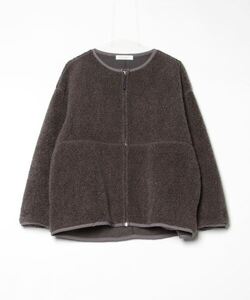 「BEAUTY&YOUTH UNITED ARROWS」 ジップアップブルゾン S グレー レディース