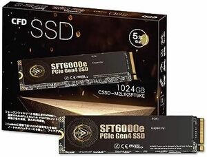 CFD SSD M.2 NVMe SFT6000e シリーズ 【 PS5 動作確認済み 】 3D NAND TLC採用 SSD P