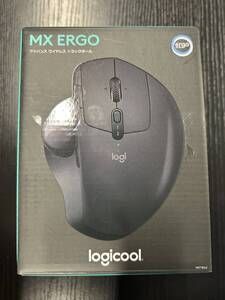 ◆【開封済み・未使用】ロジクール ワイヤレス トラックボール MX ERGO MXTB1d Bluetooth Unifying 無線 8ボタン マウス【ZKD11F-3】