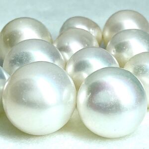 1円〜!!◯南洋白蝶真珠おまとめ152.5ct◯j 約30.5g 約10.5-16.0mm 真珠 pearl パール ルース 裸石 宝石 jewelry 片穴 両穴 w4ま68