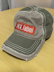 インクスレーベル　INX label ダメージ　キャップ　 CAP 