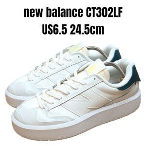 new balance ニューバランス CT302LF 24.5cm ホワイト　レディーススニーカー　ニューバランススニーカー　