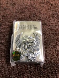 ZIPPO ハーレーダビッドソン　Harley-Davidson イーグルメタル貼り　2012年製　未使用　未開封　ジッポー ジッポ オイルライター　希少品