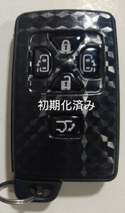 初期化済トヨタ純正スマートキー5ボタンヴェルファイア 基盤番号271451−6221新品電池サービス④