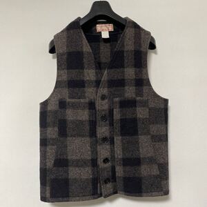 美品 アメリカ 製 FILSON マッキーノ ベスト 38 フィルソン USA ウール wool vest