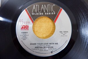 EPd-7197 ARETHA FRANKLIN / SHARE YOUR LOVE WITH ΜΕ