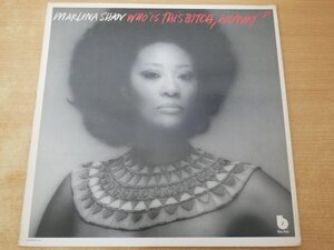 L6-138＜LP/US盤/美盤＞マリーナ・ショウ Marlena Shaw / Who Is This Bitch, Anyway?