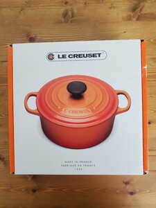 【T15】ルクルーゼ LE CREUSET ココットロンド 両手鍋　20cm ホーロー キッチン用品　調理器具　鋳物