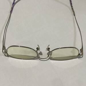 リアル ラブ Real Love RL-001 金属 フレーム　４９㎜　シルバー眼鏡　メガネ